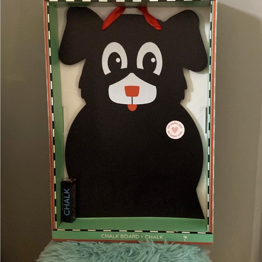 Kids Bingo the dog chalkboard with chalk NIB!